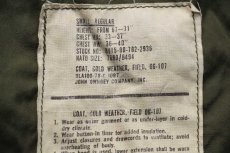 画像4: 70s 米軍 U.S.ARMY M-65 パッチ付き フィールドジャケット オリーブグリーン S-R (4)