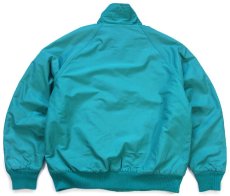 画像2: 80s USA製 Penfildペンフィールド polarplus フリースライナー ナイロンジャケット エメラルドグリーン L (2)