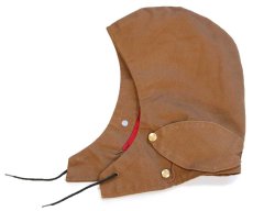 画像1: 70s USA製 carharttカーハート ARCTIC HOOD キルティングライナー ダックフード 茶 (1)