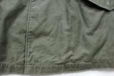 画像7: 60s 米軍 U.S.ARMY M-65 フィールドジャケット 2nd オリーブグリーン L-S (7)