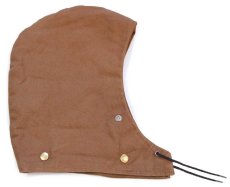 画像2: 70s USA製 carharttカーハート ARCTIC HOOD キルティングライナー ダックフード 茶 (2)