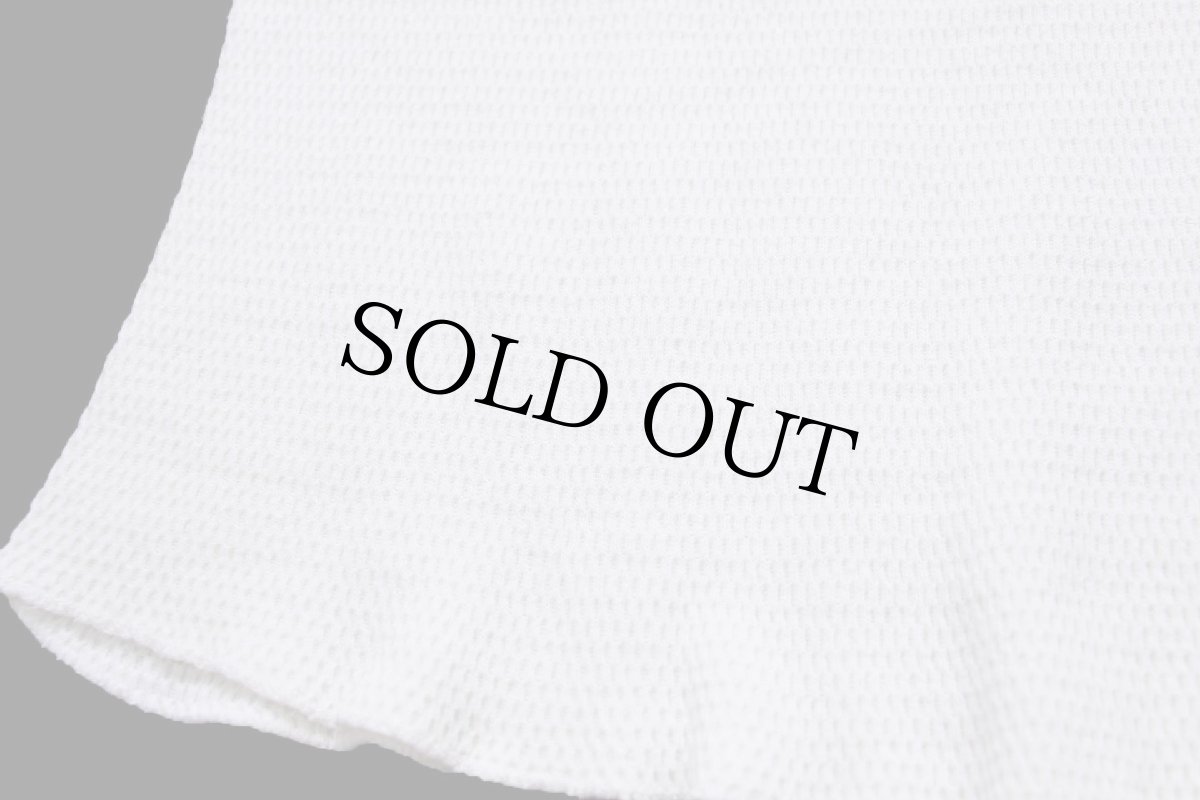 画像7: 70s USA製 Kmart コットン サーマルシャツ ナチュラル L (7)