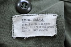 画像4: 60s 米軍 U.S.ARMY M-65 フィールドジャケット 2nd オリーブグリーン L-S (4)