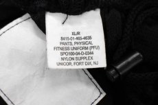 画像6: 00s 米軍 U.S.ARMY PFU トレーニング ナイロンパンツ 黒 XL/R★110 IPFU (6)