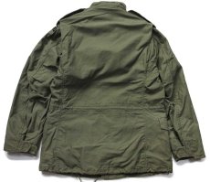 画像2: 70s 米軍 U.S.ARMY M-65 パッチ付き フィールドジャケット オリーブグリーン S-R (2)