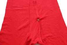 画像7: 90s USA製 duofold 2レイヤー アンダー オールインワン ユニオンスーツ 赤 L (7)