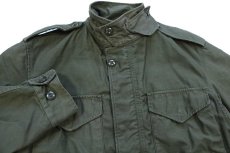 画像3: 50s 米軍 U.S.ARMY M-51 フィールドジャケット オリーブグリーン S-M (3)