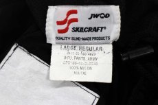 画像6: 00s 米軍 U.S.ARMY IPFU トレーニング ナイロンパンツ 黒 L/R★118 PFU (6)