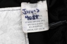 画像6: 00s 米軍 U.S.ARMY PFU トレーニング ナイロンパンツ 黒 M/R★114 IPFU (6)