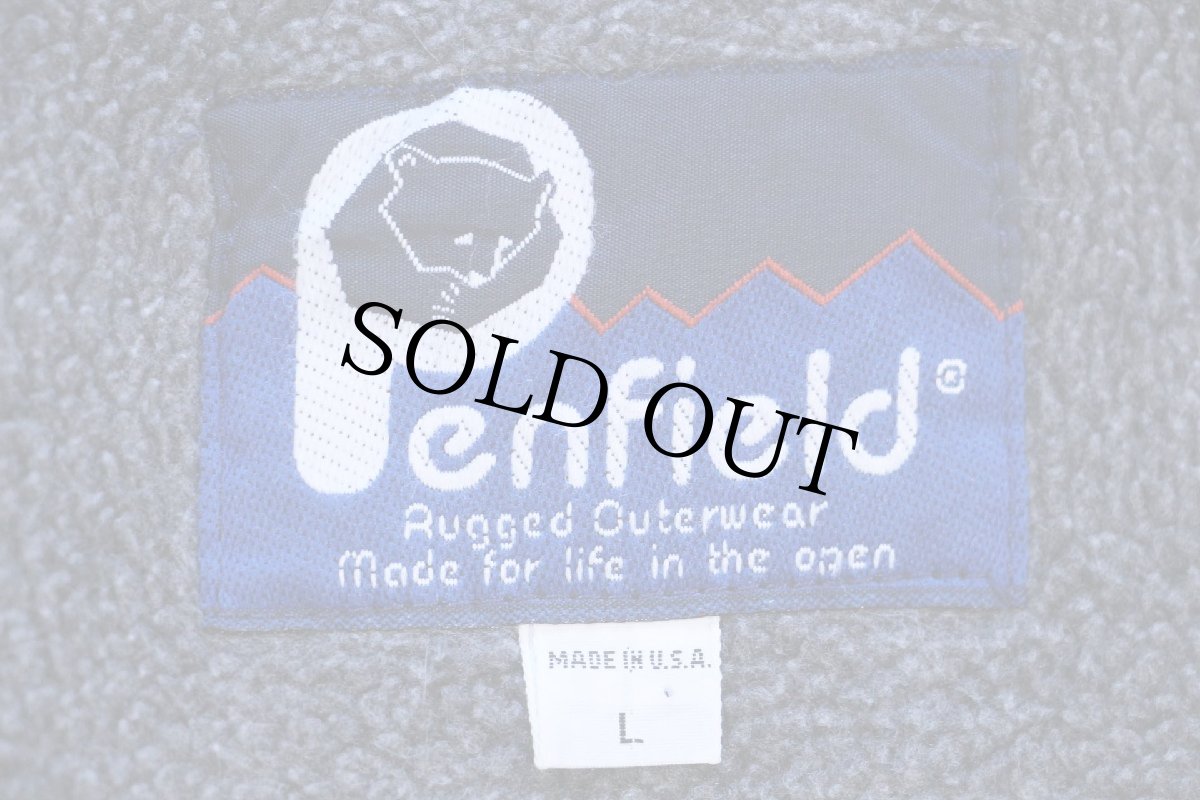 画像4: 80s USA製 Penfildペンフィールド polarplus フリースライナー ナイロンジャケット エメラルドグリーン L (4)