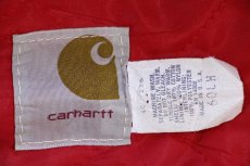 画像5: 70s USA製 carharttカーハート ARCTIC HOOD キルティングライナー ダックフード 茶 (5)