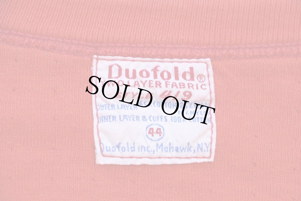 画像5: 60s Duofold 2レイヤー アンダーシャツ 赤 44 (5)