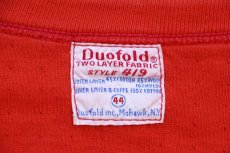 画像5: 60s Duofold 2レイヤー アンダーシャツ 赤 44 (5)