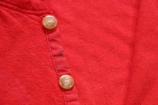 画像6: 90s USA製 duofold 2レイヤー アンダー オールインワン ユニオンスーツ 赤 L (6)