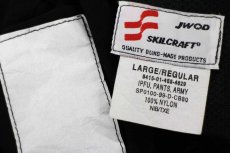 画像5: 90s 米軍 U.S.ARMY IPFU トレーニング ナイロンパンツ 黒 L/R★117 PFU (5)