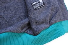 画像6: 80s USA製 Penfildペンフィールド polarplus フリースライナー ナイロンジャケット エメラルドグリーン L (6)