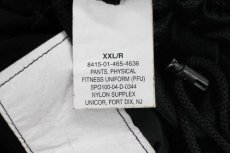 画像6: 00s 米軍 U.S.ARMY PFU トレーニング ナイロンパンツ 黒 XXL/R★111 IPFU 特大 (6)