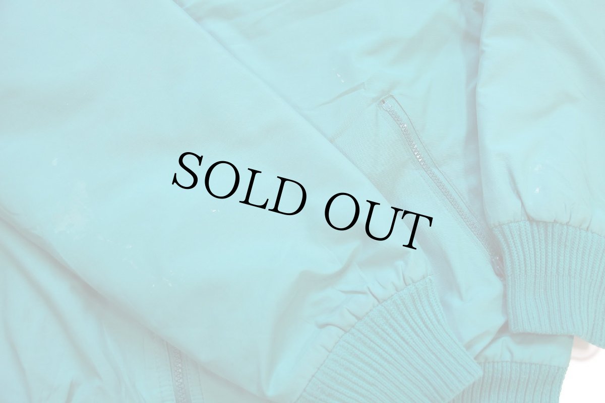 画像7: 80s USA製 Penfildペンフィールド polarplus フリースライナー ナイロンジャケット エメラルドグリーン L (7)