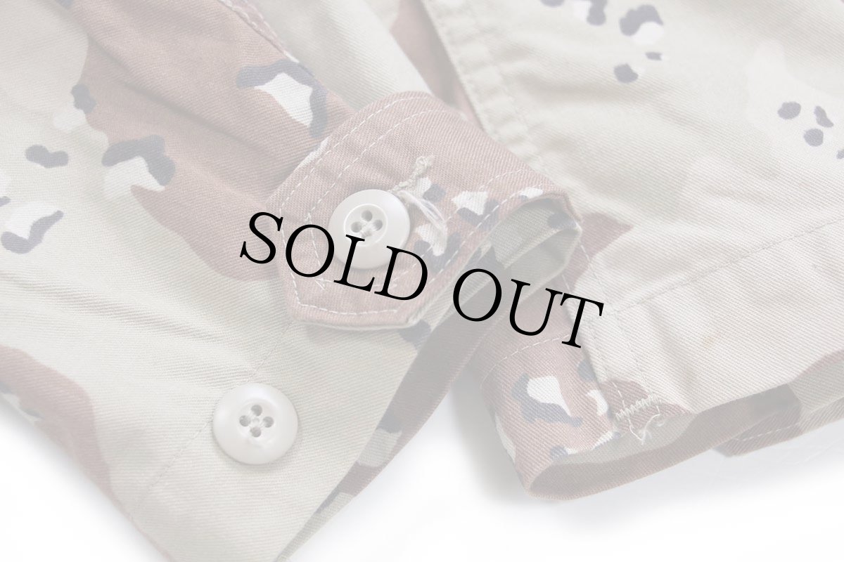 画像6: 90s 米軍 U.S.ARMY チョコチップ デザートカモ BDU ジャケット M-XXS (6)