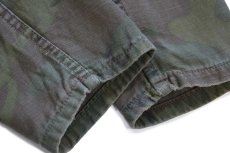 画像6: 60s UNKNOWN シビリアンリーフカモ コットン ハンティングジャケット (6)