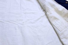 画像5: 90s カナダ製 georgian college 25th 刺繍 SAC パッチ付き パーカー 紺 (5)