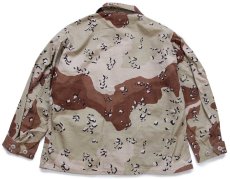 画像2: 90s 米軍 U.S.ARMY チョコチップ デザートカモ BDU ジャケット M-XXS (2)