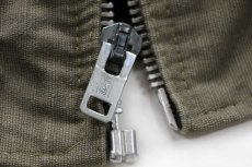 画像7: 70s 民間 ボアライナー タンカースジャケット オリーブグレー M (7)