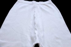 画像5: 00s 米軍 ドロワーズ コットン サーマルパンツ ナチュラル L (5)
