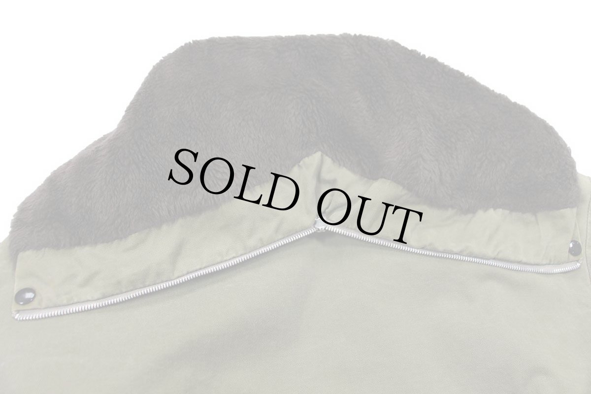 画像6: 80s Parka 民間 B-9タイプ キルティングライナー フライトジャケット オリーブドラブ L (6)