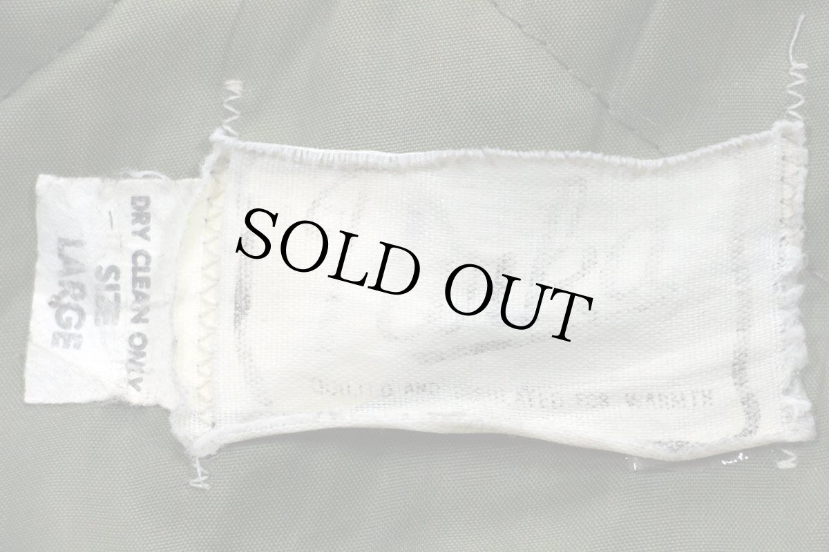 画像4: 80s Parka 民間 B-9タイプ キルティングライナー フライトジャケット オリーブドラブ L (4)