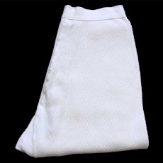 画像1: 00s 米軍 ドロワーズ コットン サーマルパンツ ナチュラル M★A (1)