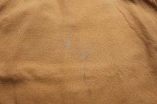 画像8: L.L.Bean タータンチェック ネルライナー ダック地 フィールドコート 茶 S★ジャケット (8)