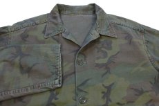 画像3: 60s UNKNOWN シビリアンリーフカモ コットン ハンティングジャケット (3)