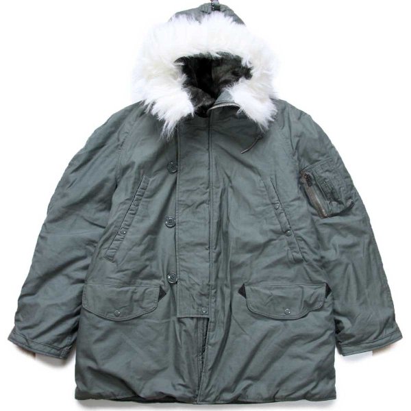 90s 米軍 USAF N-3B フライトジャケット セージグリーン L - Sixpacjoe