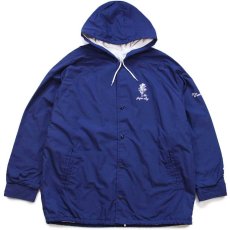 画像1: 90s カナダ製 georgian college 25th 刺繍 SAC パッチ付き パーカー 紺 (1)