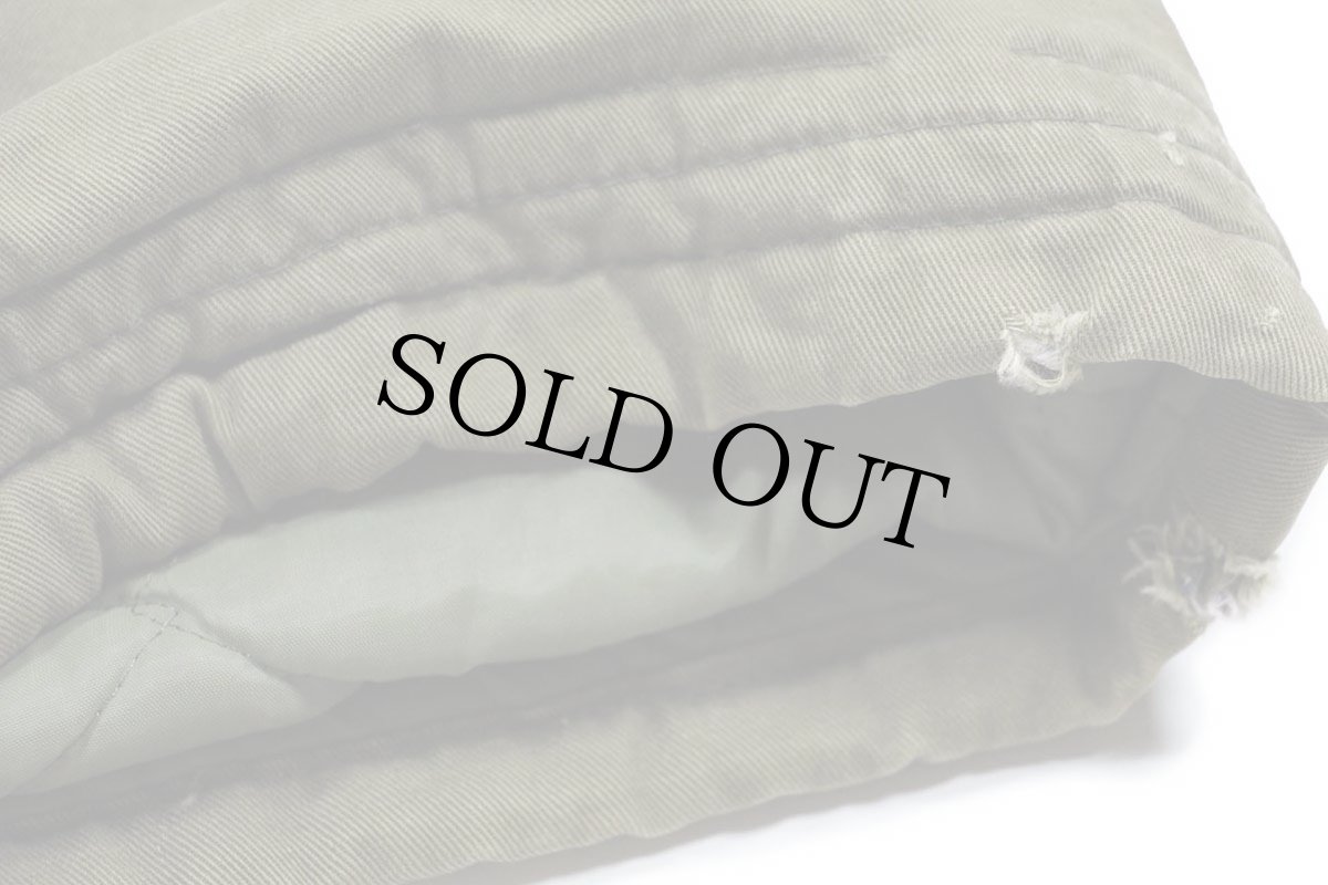 画像9: 80s Parka 民間 B-9タイプ キルティングライナー フライトジャケット オリーブドラブ L (9)