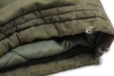 画像9: 80s Parka 民間 B-9タイプ キルティングライナー フライトジャケット オリーブドラブ L (9)
