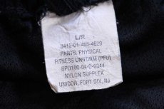 画像6: 00s 米軍 U.S.ARMY PFU ダメージ トレーニング ナイロンパンツ 黒 L/R★127 IPFU (6)