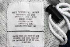 画像6: 00s 米軍 U.S.AIR FORCE PFU トレーニング ナイロンパンツ 紺 M/R★75 IPFU PTU (6)