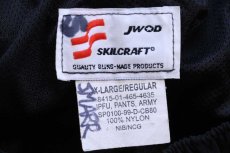 画像6: 90s 米軍 U.S.ARMY IPFU トレーニング ナイロンパンツ 黒 XL/R★130 PFU (6)