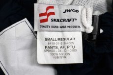 画像6: 00s 米軍 U.S.AIR FORCE PTU トレーニング ナイロンパンツ 紺 S/R★69 IPFU PFU (6)