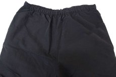 画像4: 00s 米軍 U.S.ARMY PFU トレーニング ナイロンパンツ 黒 L/R★120 IPFU (4)
