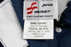 画像6: 00s 米軍 U.S.AIR FORCE PTU トレーニング ナイロンパンツ 紺 S/S★70 IPFU PFU (6)
