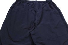 画像5: 00s 米軍 U.S.ARMY PFU ダメージ トレーニング ナイロンパンツ 黒 L/R★127 IPFU (5)