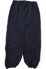 画像3: 00s 米軍 U.S.ARMY PFU ダメージ トレーニング ナイロンパンツ 黒 L/R★127 IPFU (3)