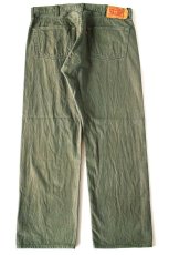 画像3: メキシコ製 Levi'sリーバイス 501 先染め カラーデニムパンツ オリーブグリーン W40★SDP3653 (3)