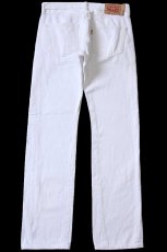 画像3: Levi'sリーバイス 501 ホワイト デニムパンツ w30 L30★SDP4007 (3)
