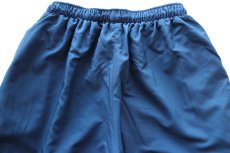 画像5: 11 USA製 米軍 U.S.AIR FORCE トレーニング ポリエステルパンツ 紺 M/R★81 IPFU PFU (5)