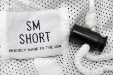 画像6: 00s USA製 米軍 U.S.AIR FORCE トレーニング ポリエステルパンツ 紺 S/S★84 IPFU PFU (6)