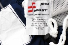 画像6: 00s 米軍 U.S.AIR FORCE PTU トレーニング ナイロンパンツ 紺 S/XS★72 IPFU (6)